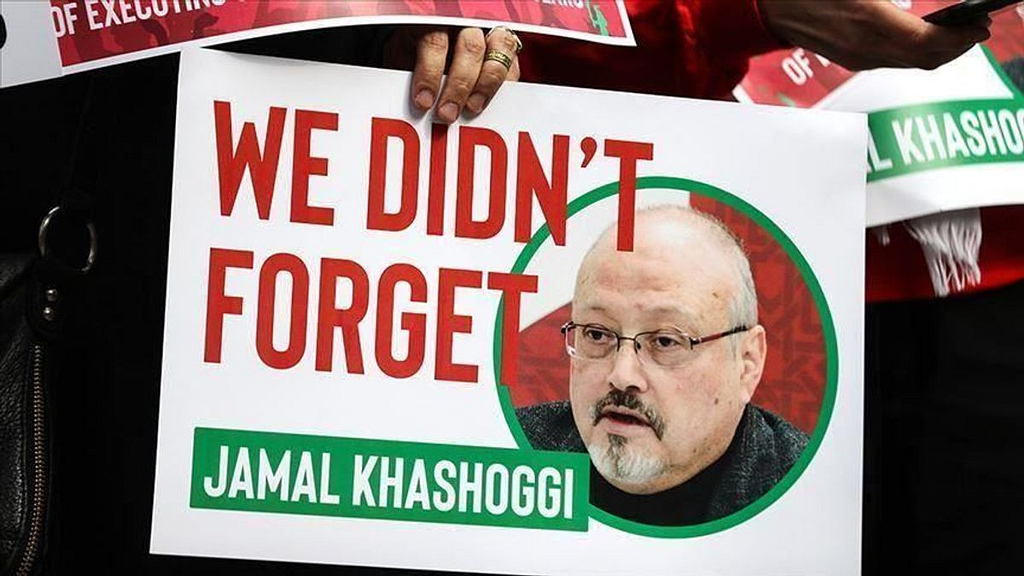Protests over the alleged assassination of Jamal Khashoggi