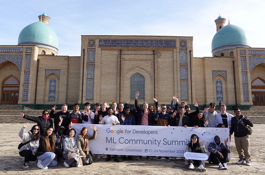 ML community Summit 2023 with the most active community members at Tashkent, Uzbekistan