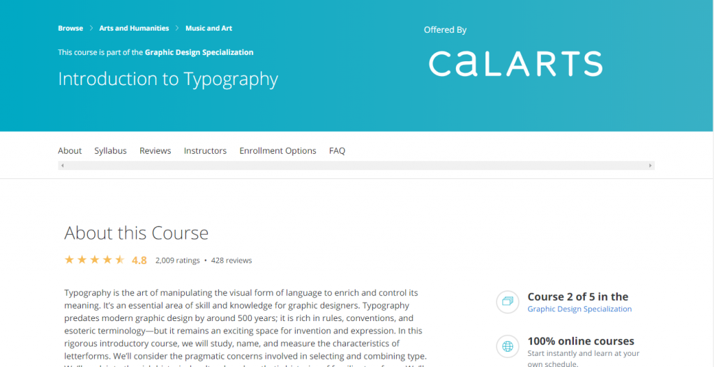 Free Graphic Design Course - Introduction to Typography