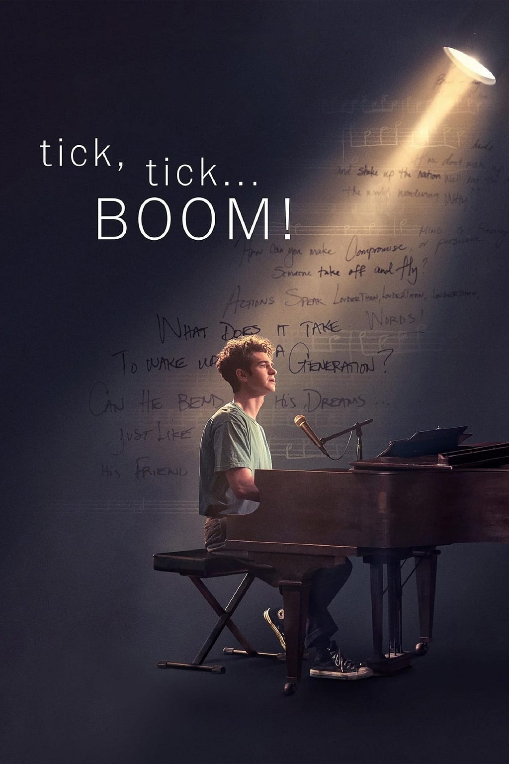 tick, tick... BOOM! (2021) | Poster