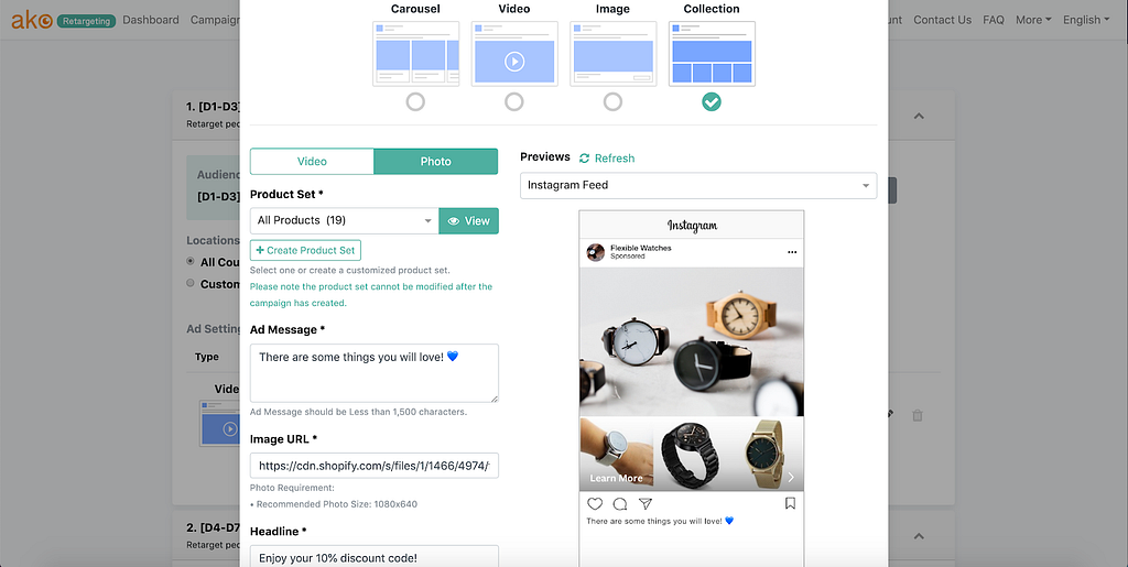 Ako Retargeting — Facebook Dynamic Product Ad
