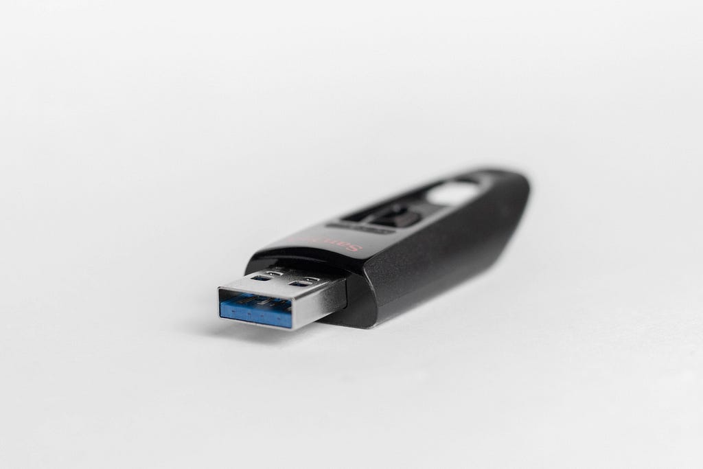 USB Flash Drive.