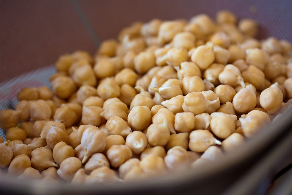 Photo of chickpeas