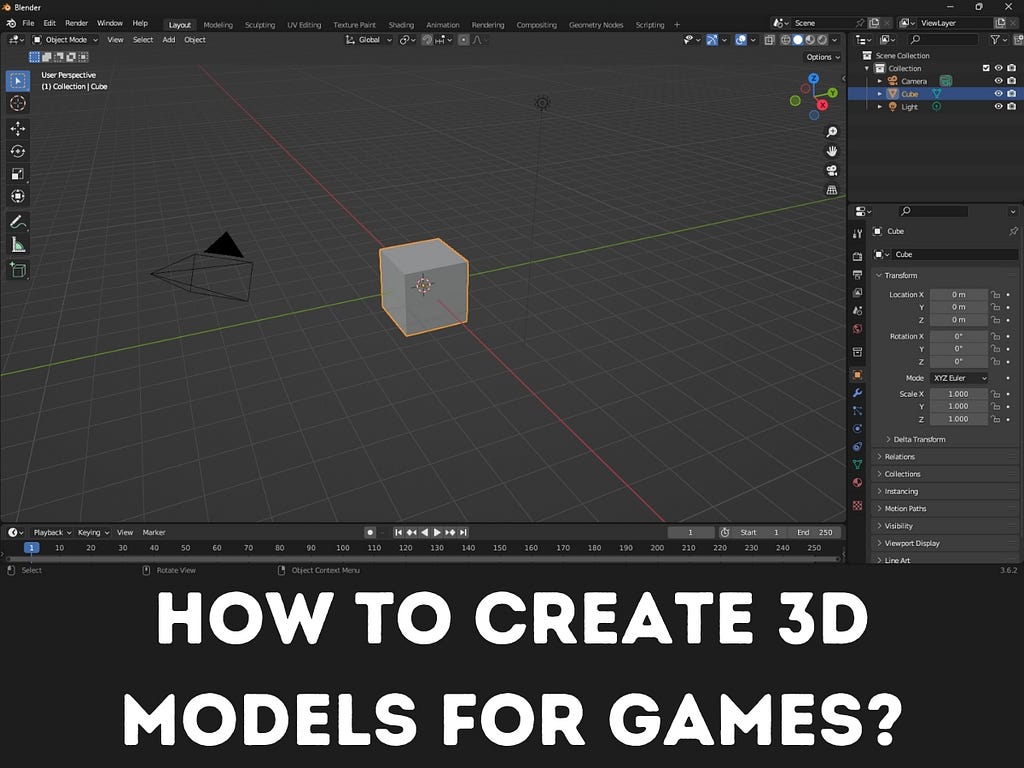 How to Create 3D Models for Games?