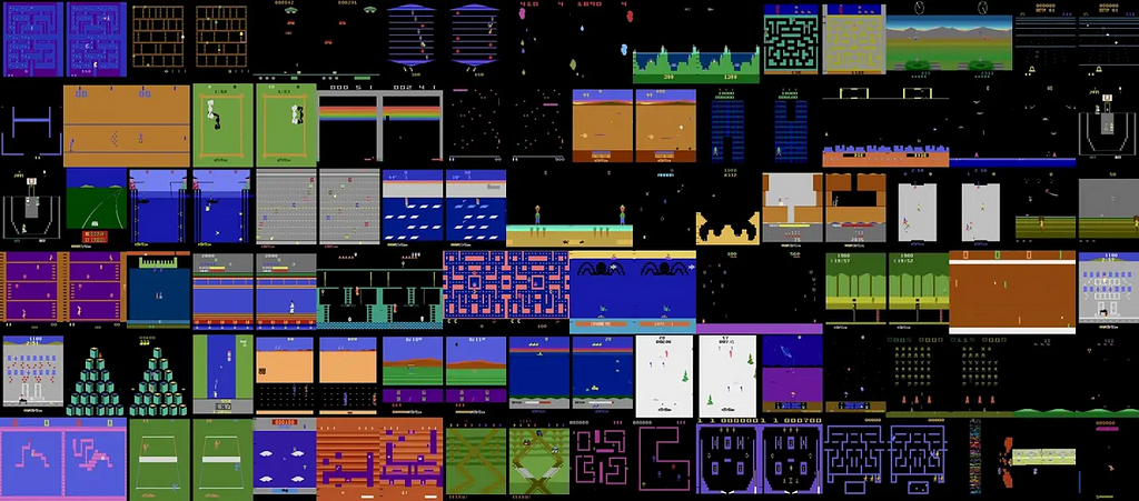 The Atari 2600 Games task