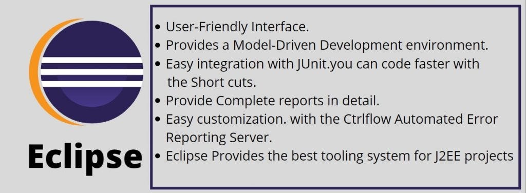 Features of Eclipse, Tools to Understand Java code