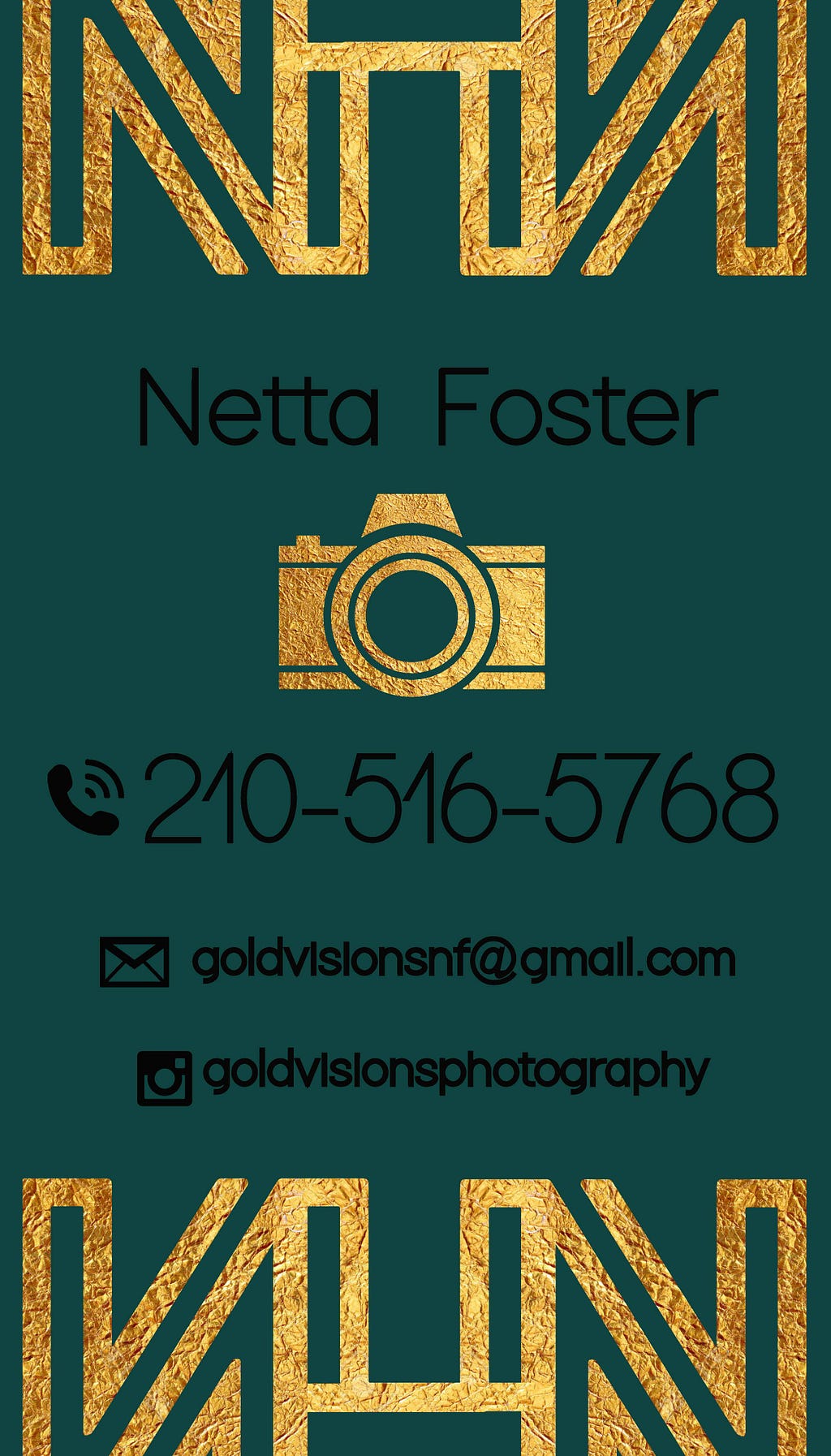 Small Business Branding Business Card Example