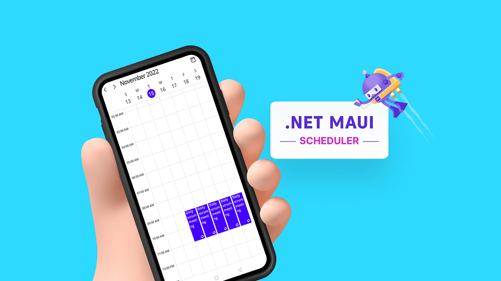 Recurring Events in .NET MAUI Scheduler — An Overview