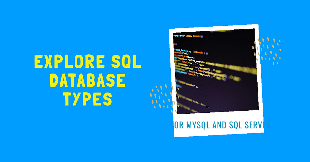 SQL Database Types