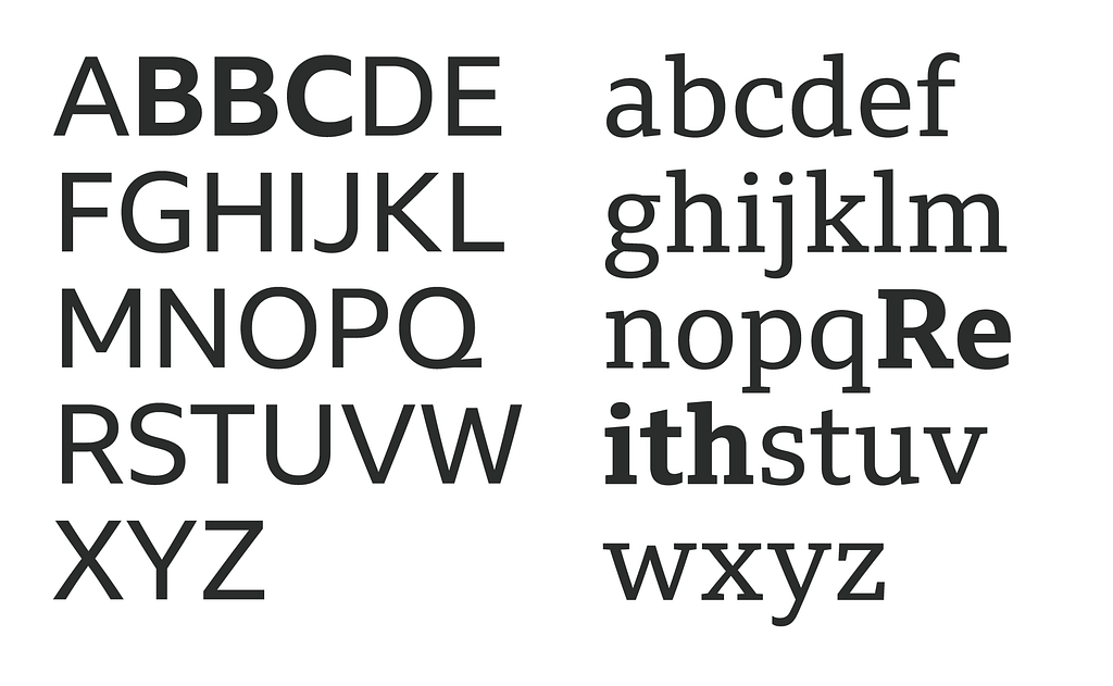 BBC Reith Basic Character Set