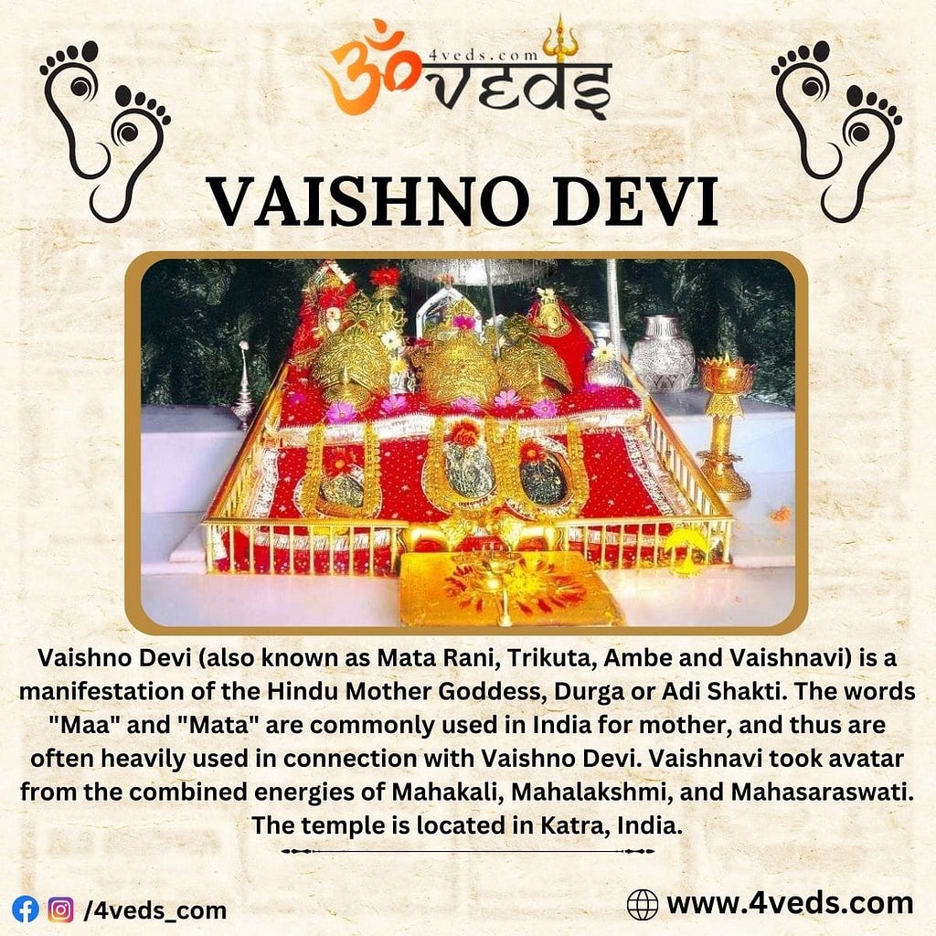 Vaishno Devi: A Manifest of Goddess Durga