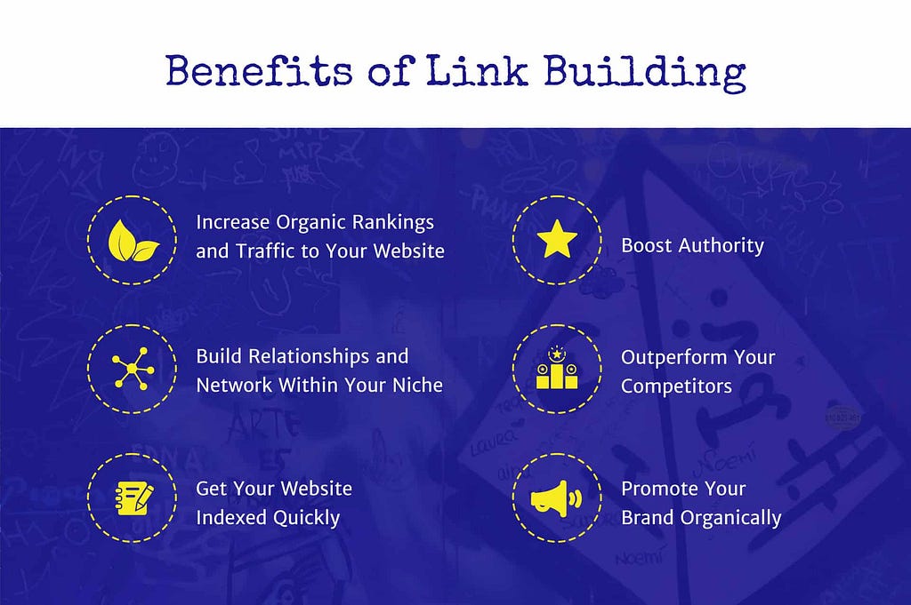 What are the benefits of link building?