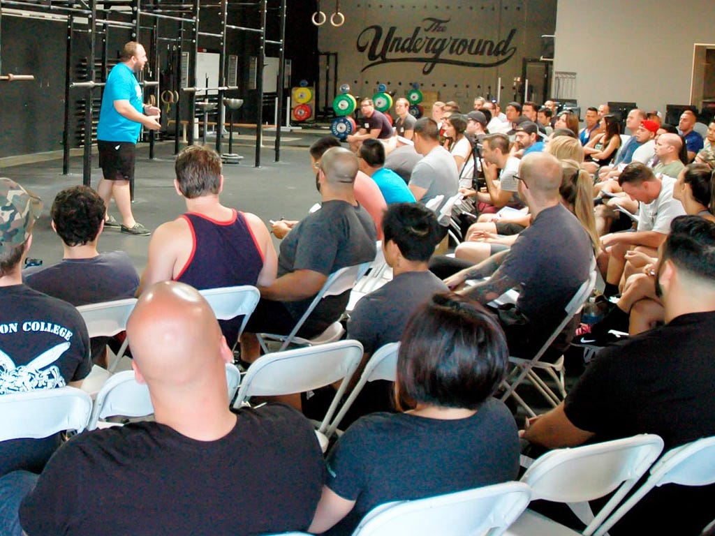 Juggernaut holds numerous 'hands-on' seminars where participants listen and learn while practicing their craft with experts. 