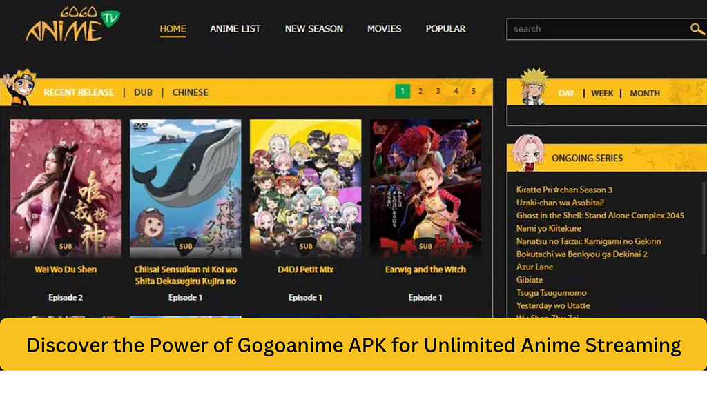 Discover the Power of Gogoanime APK for Unlimited Anime Streaming