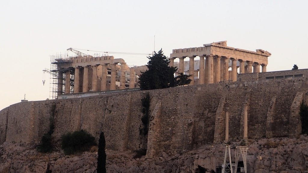 Parthenon in the Day time