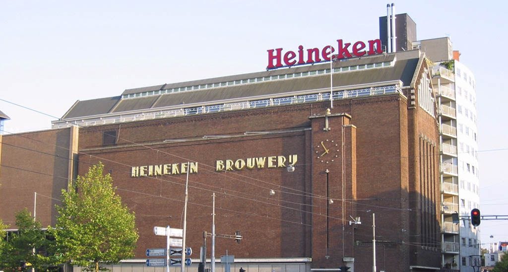 Heineken brewery in Amsterdam