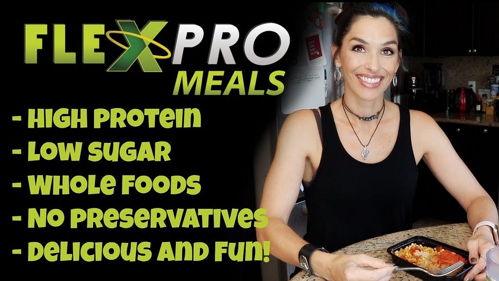 flexpro meals review by influencer