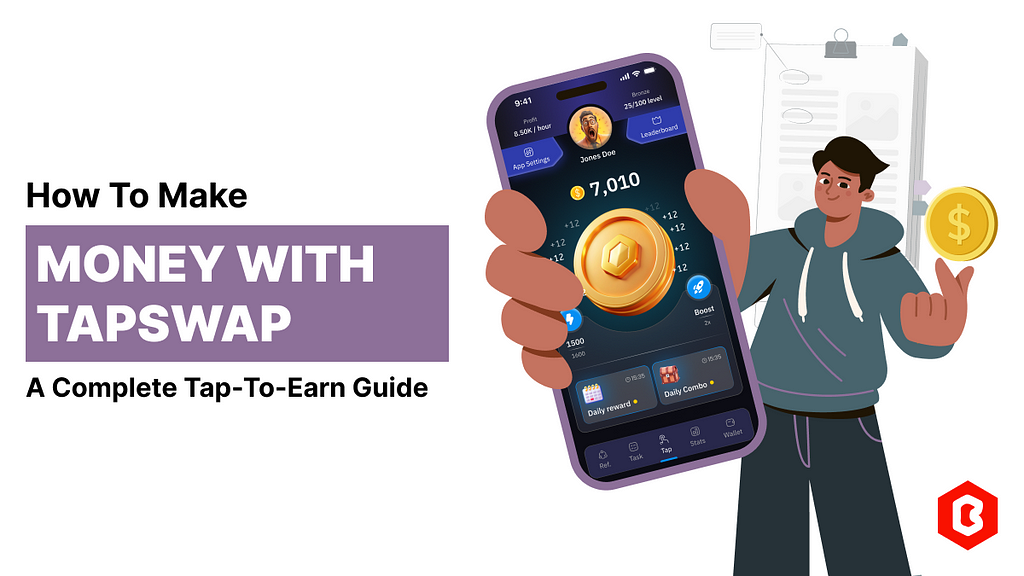 Make Money With Tapswap, a Tap-to-earn Game