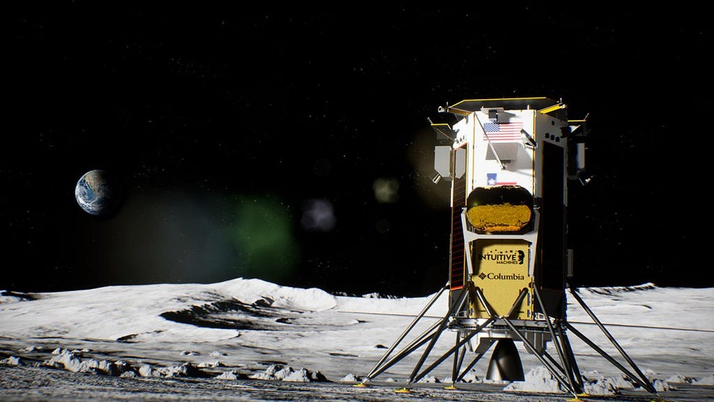 odysseus moon lander