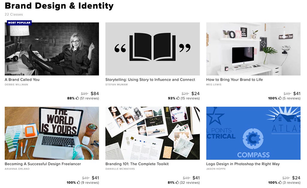 CreativeLive Branding Courses