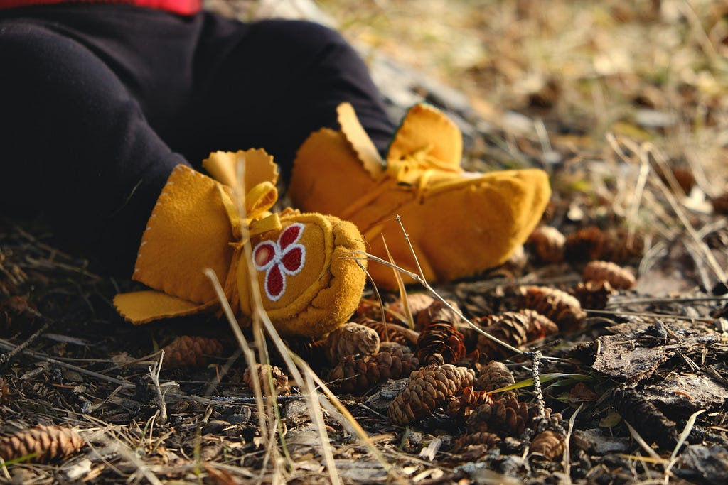 Child’s shoes