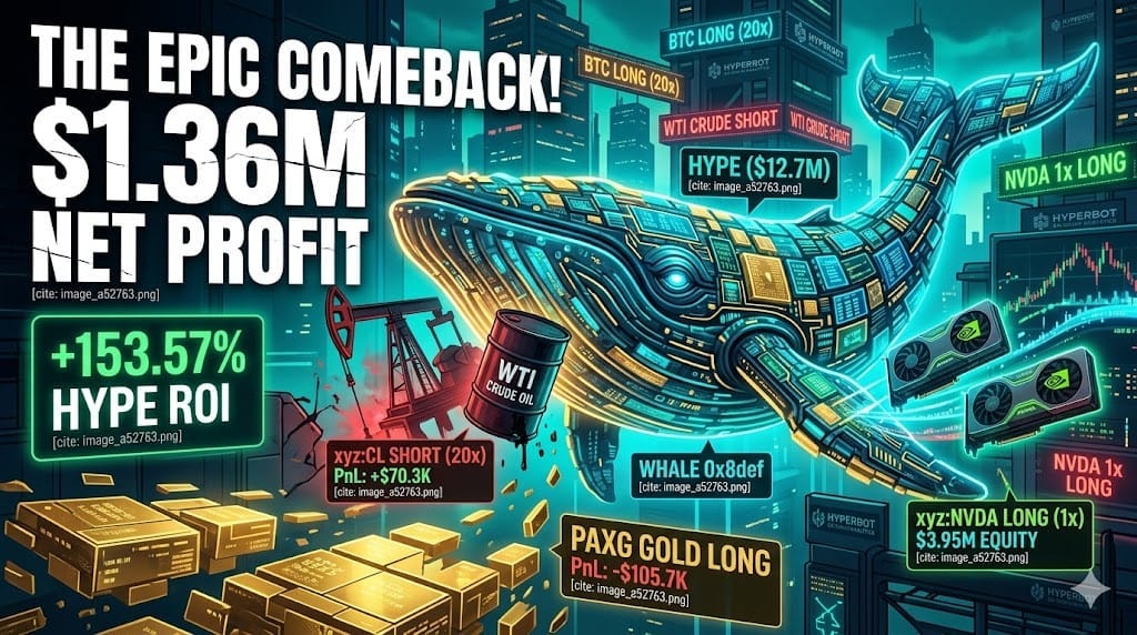 Crypto Eats TradFi! Netting $1.36M, Unpacking a Whale’s “Tokenized Asset (RWA)” Macro Hedge Matrix