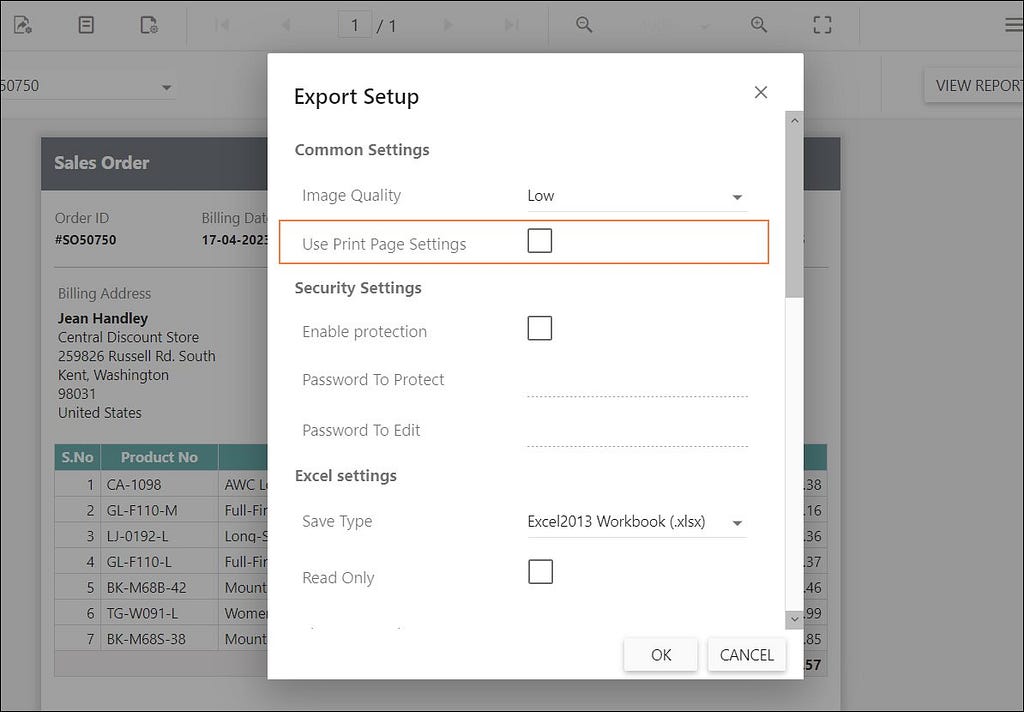 Image representing adjustable document dimensions for optimal print page size exports.