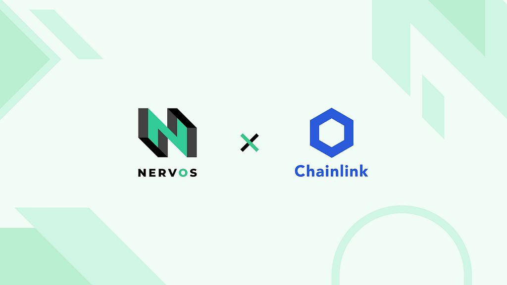 Nervos and Chainlink logos