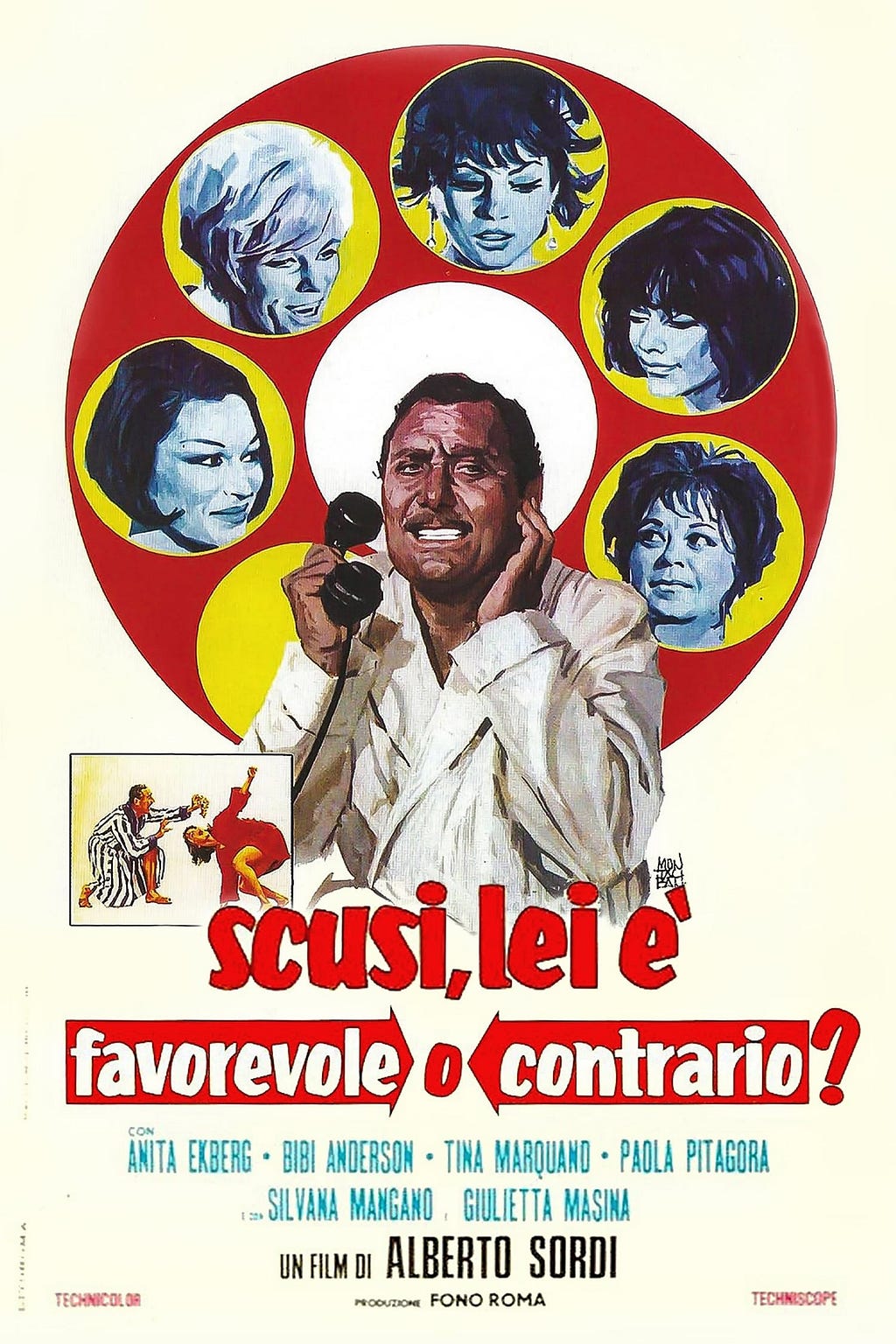 Scusi, lei è favorevole o contrario? (1966) | Poster