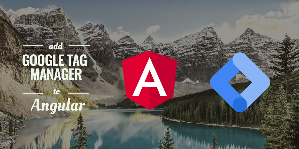 add google tag manager to angular application
