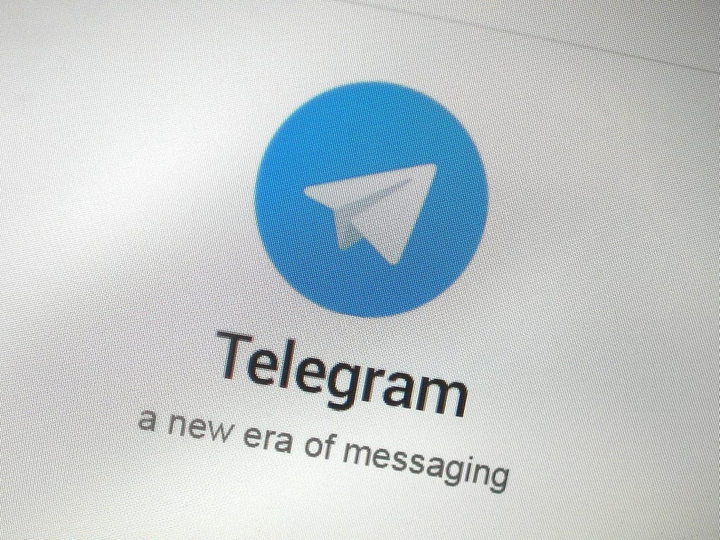 The Telegram app.