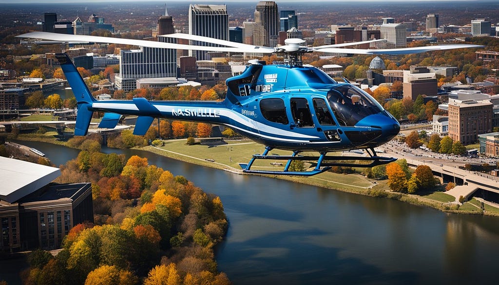 Picture from helicopter tour in Nashville.