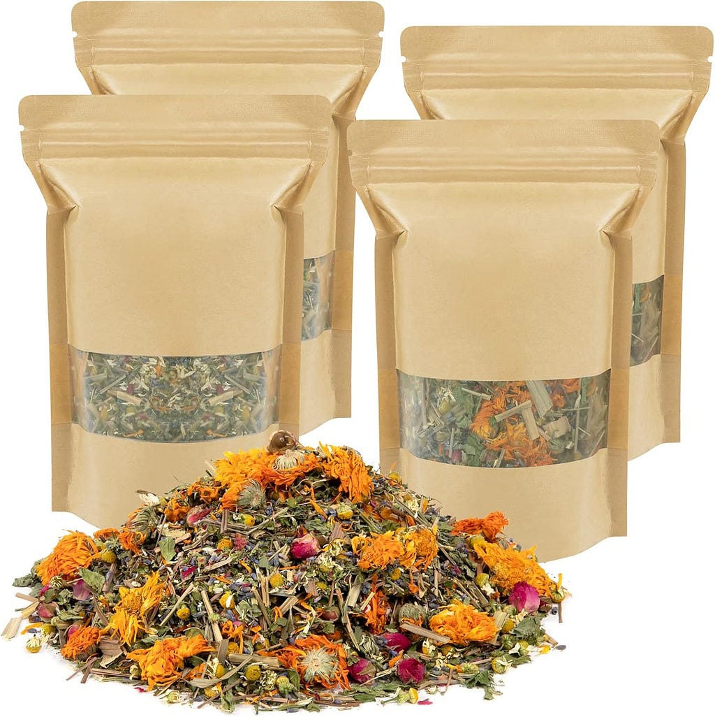 Chicken Nesting Herbs - 14 Oz Natural Nesting Box Herbs in 6 Dried Flower  Herbs for Keeping Coop Fresh and Create Comfortable Environment for Chickens