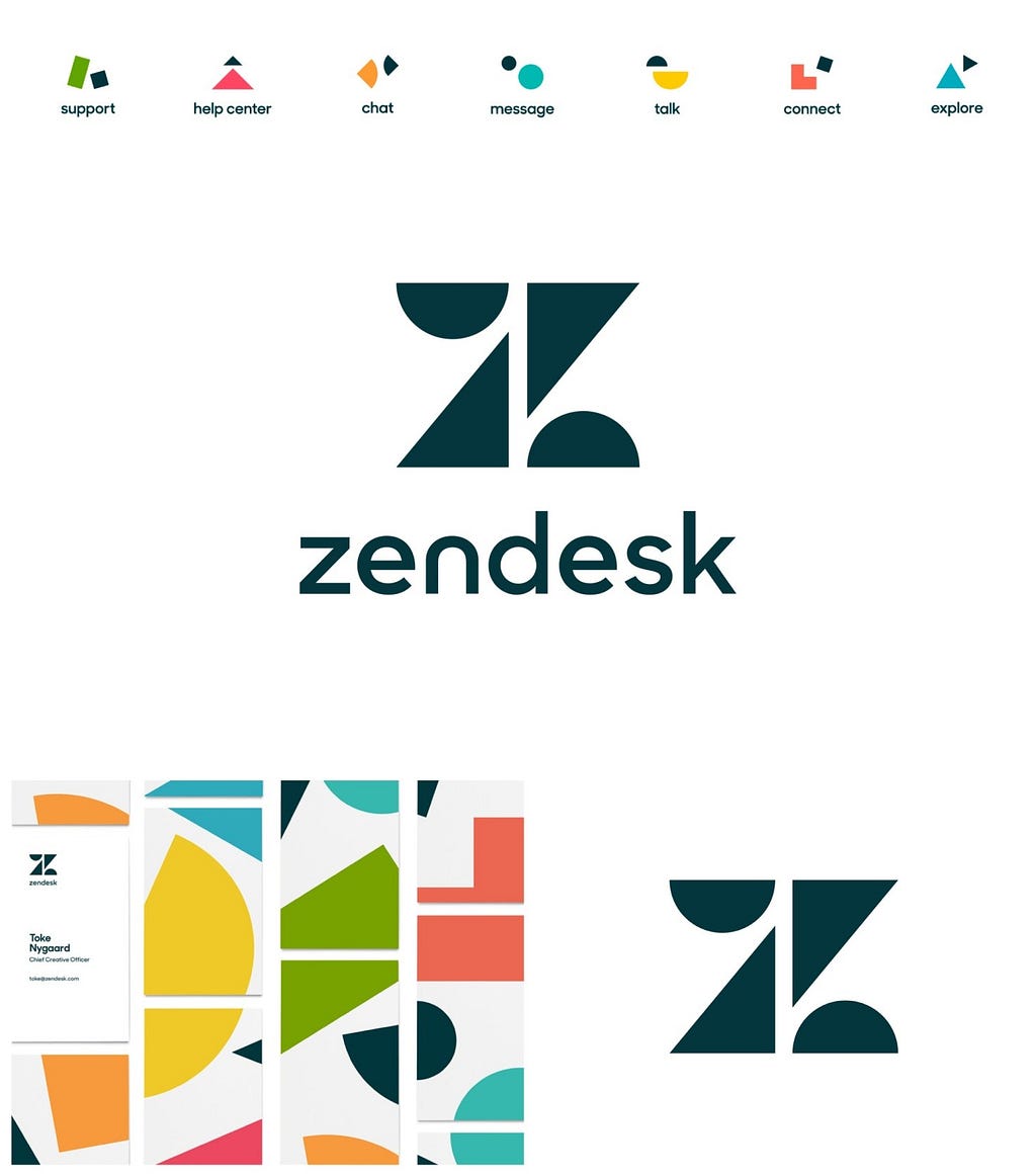 Geometric Logo Design Trend