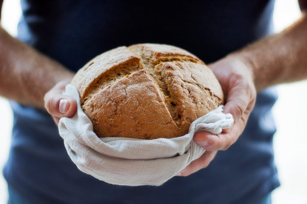 Home-made bread