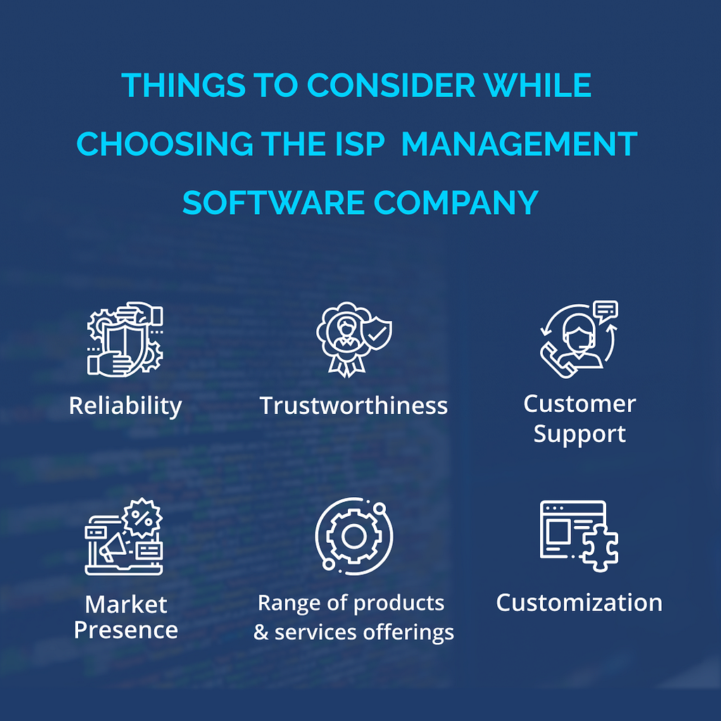 ISP management software company