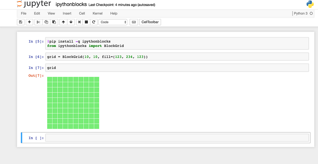 ipythonblocks