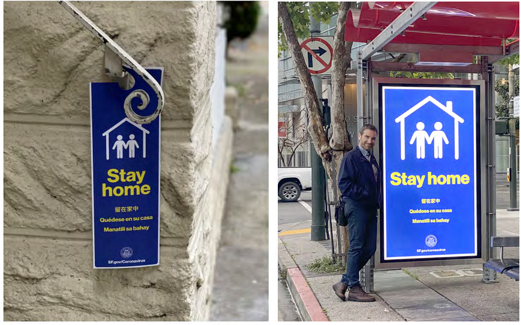 Our graphics and messaging were applied around the city at bus stops, and delivered directly to each home on door hangers.