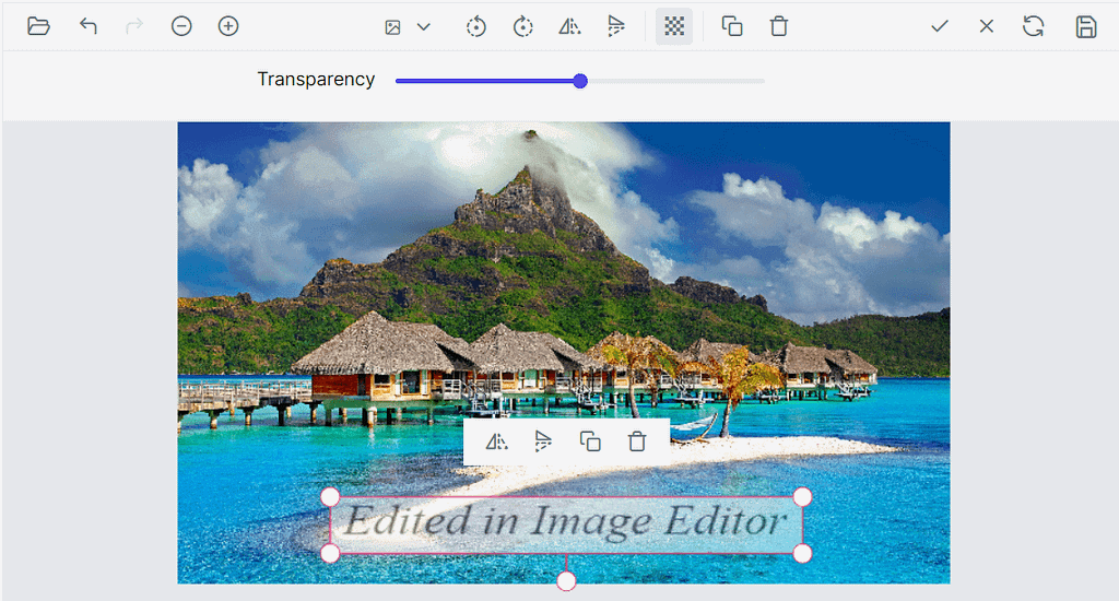 Image annotation in Blazor Image Editor