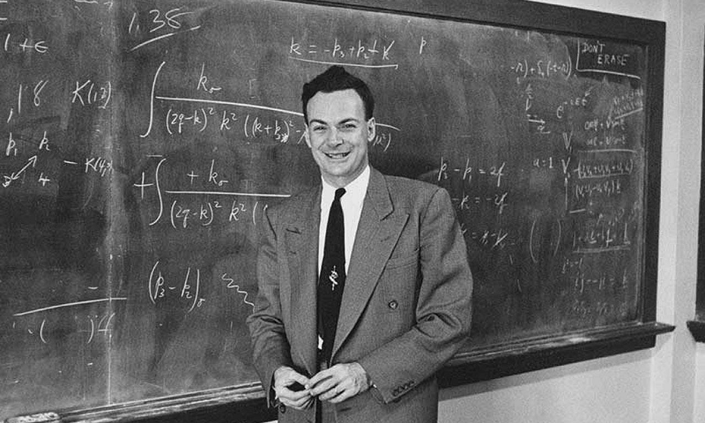 Richard Feynman in Cornell University, 1948