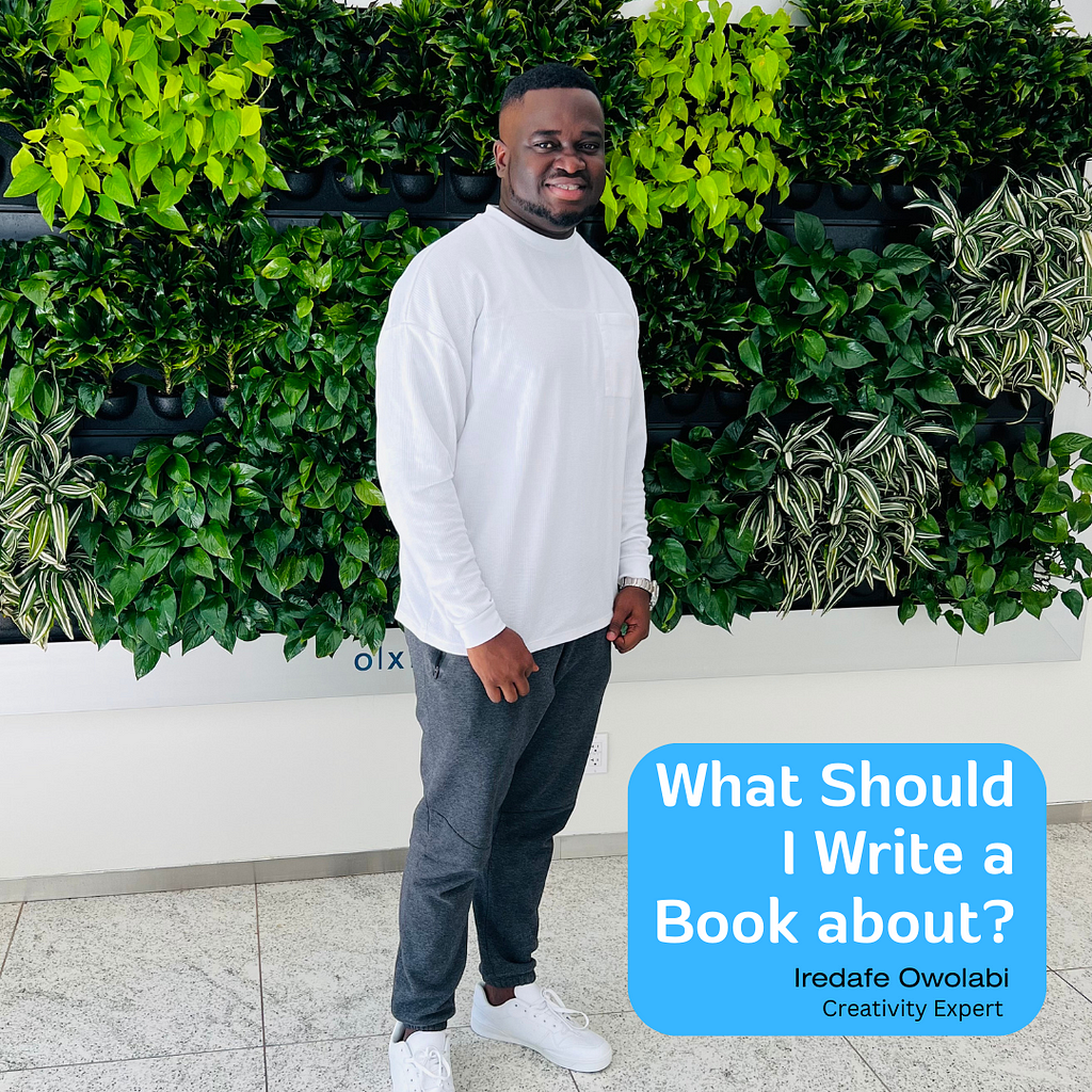 What should I Write a Book About