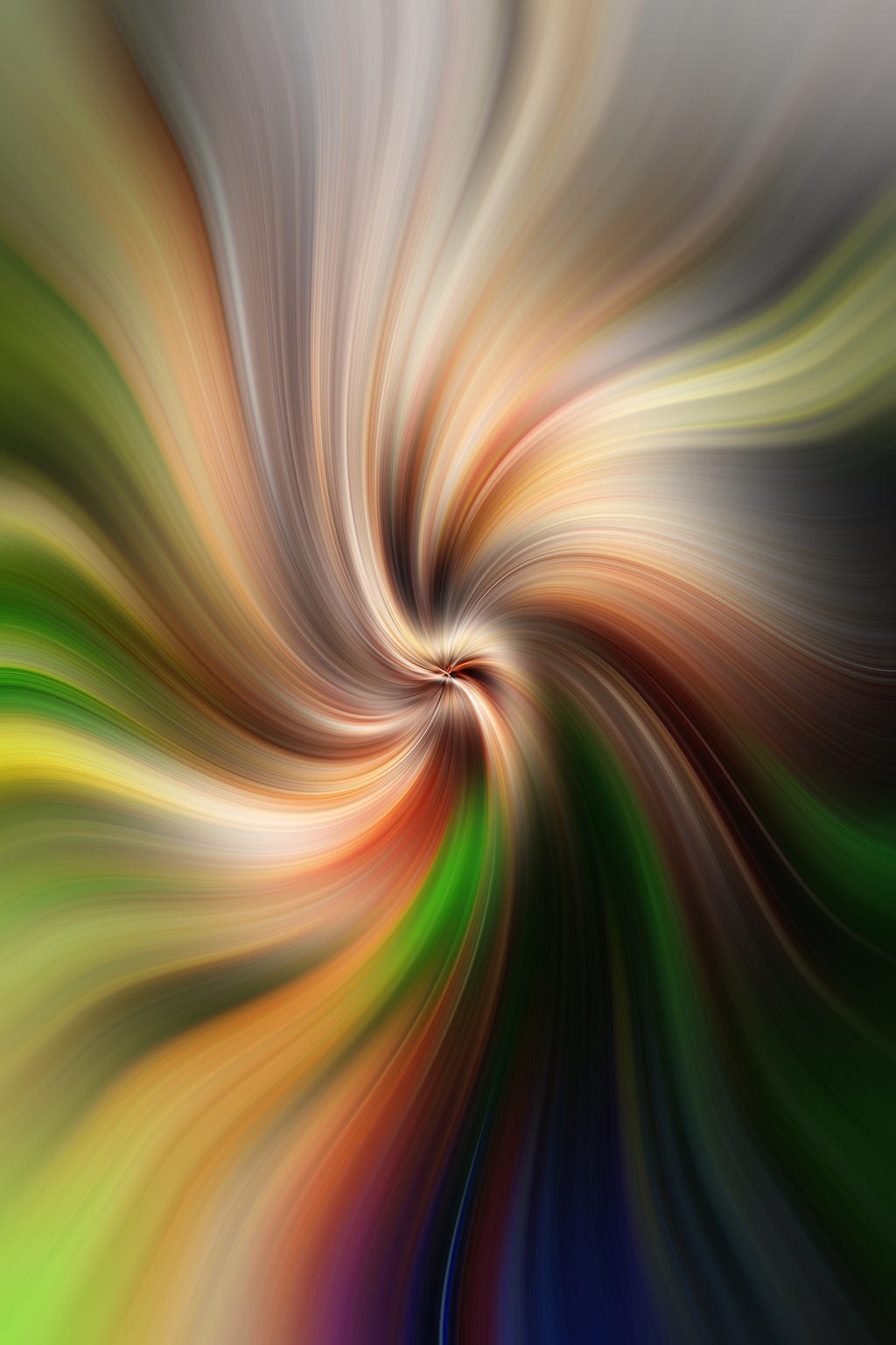 An abstract swirl