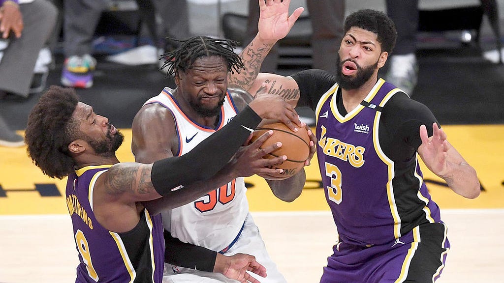 Lakers Vs. Knicks Takeaways: Talen Horton-Tucker Sinks Dagger As Los  Angeles Edges New York In OT Thriller - WorldNewsEra