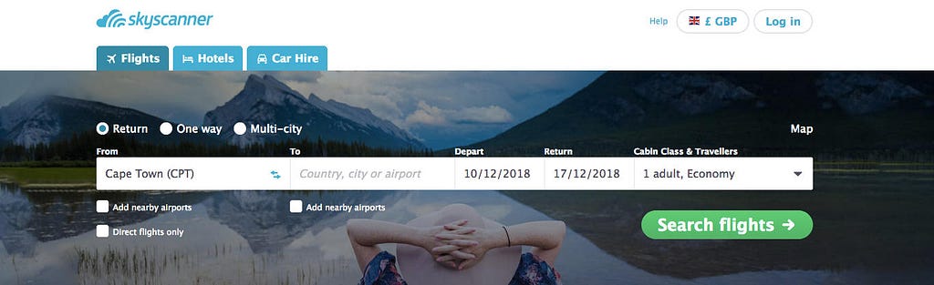 skyscanner travel tools