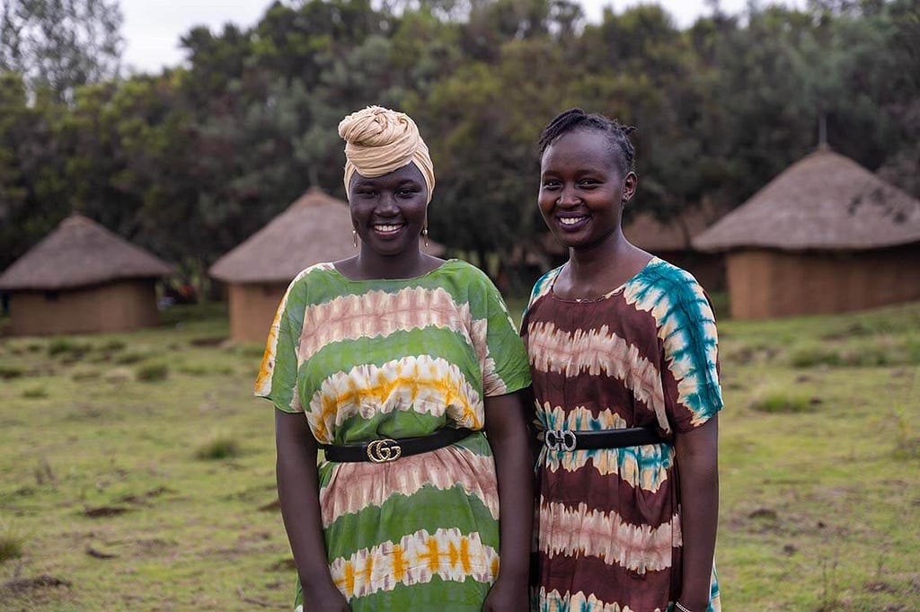 Phoebe Ndiema and Lilian Kiriongi.