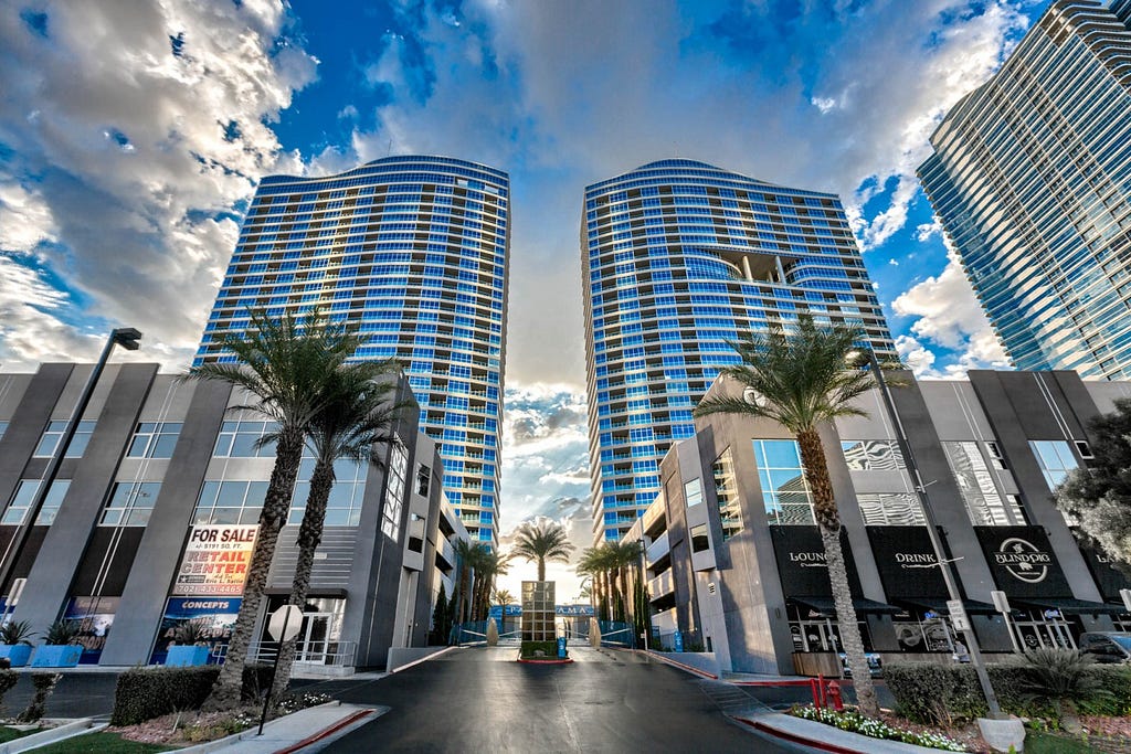 Panorama Towers where I lived in Las Vegas | Sustained by the Faithfulness of God by Austin W. Duncan