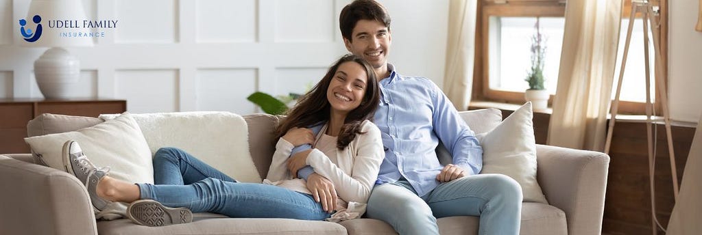 renters relaxing on couch