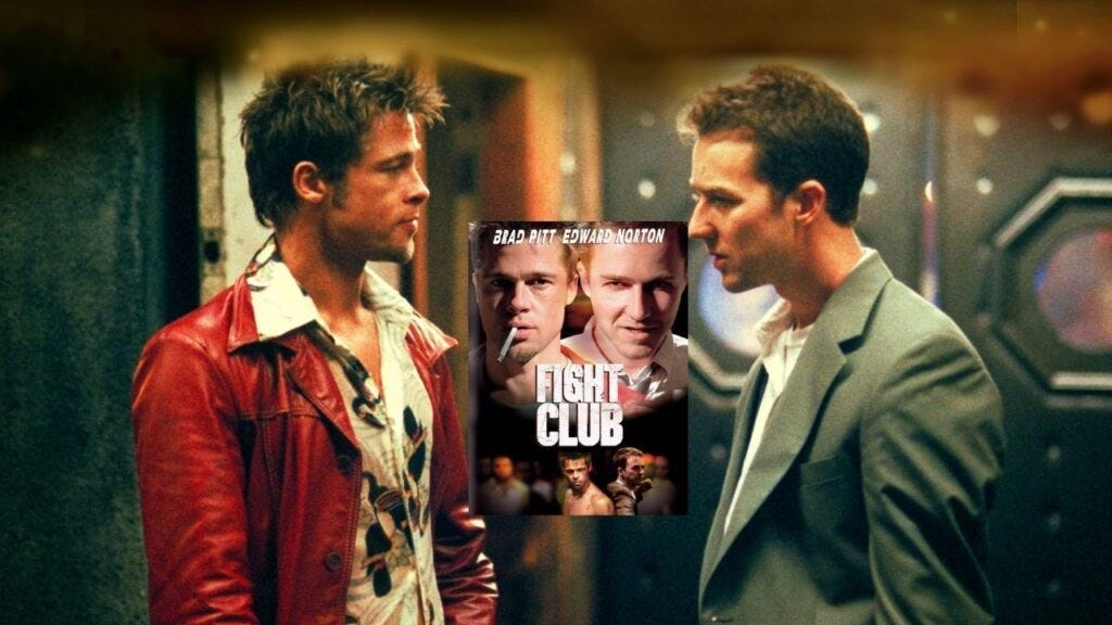 Brad Pitt's Fight Club