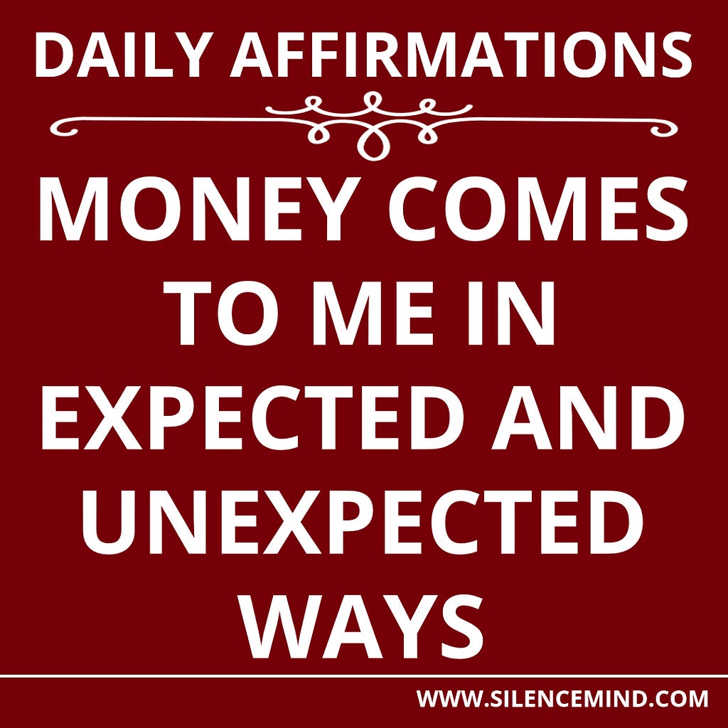 Powerful Money Affirmations That Work