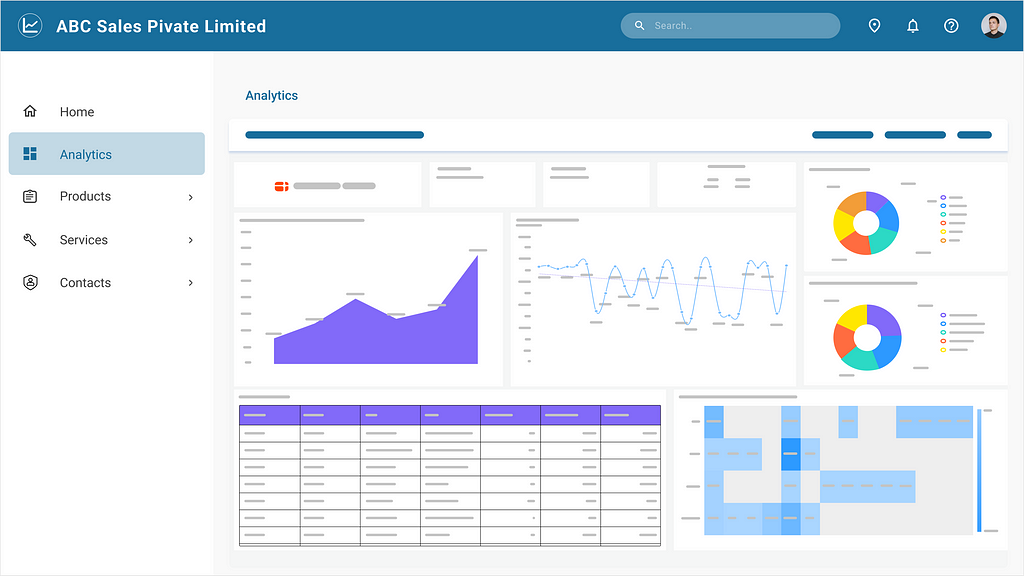 Dashboard embedded into an ASP.NET MVC application